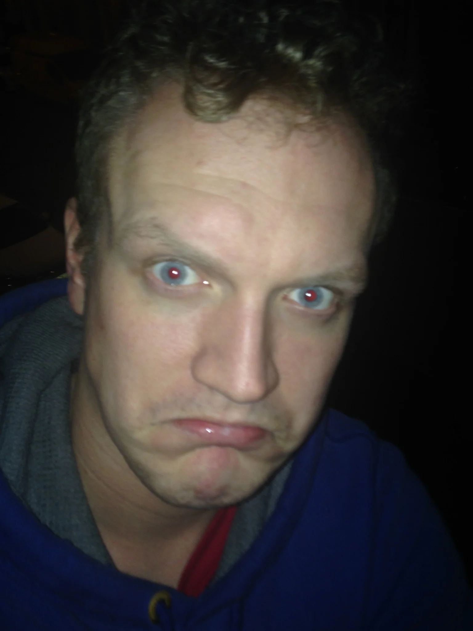 Barry in a photograph from his years battling addiction
